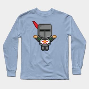 Dark Souls, pixel Solaire of Astora Long Sleeve T-Shirt